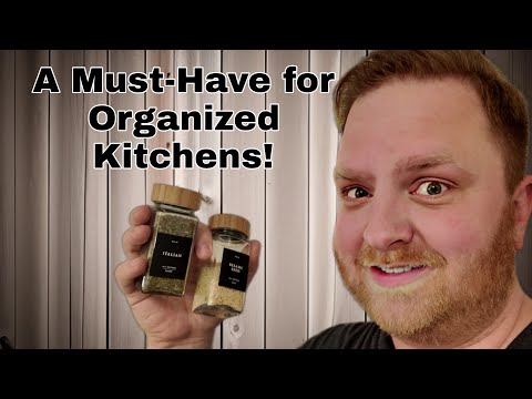 FINESSY Bamboo Spice Jars Review: Organize Your Spices in Style!