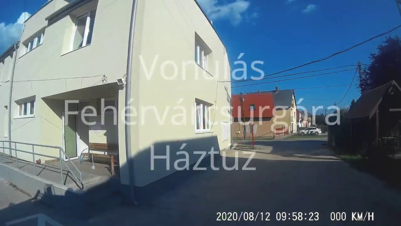 Tűzoltó vonulás fehérvárcsurgói Háztűzhöz