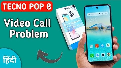 Tecno Pop 8 video call problem kaise solve kare, how to solve video call not working in tecno, reset