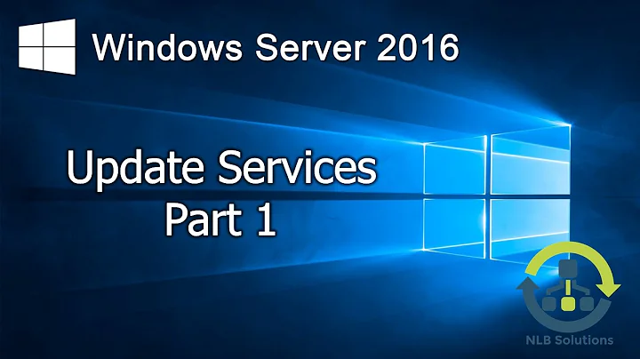 12.1 Installing and configuring Windows Server 2016 Update Services (Step by Step guide)