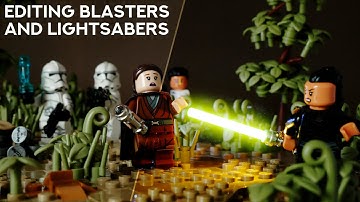 Editing LEGO Star Wars Lightsabers in 5 Minutes