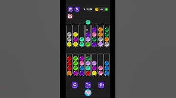 Lv 160 Ball Sort: Color Puzzle Master / 球排序大師：顏色分類解謎益智遊戲 / ボール ソート マスター: カラー パズル (Guru Game)