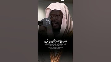 تلاوة حجازية ماتعة بصوت الشيخ عيسى سناكو من سورة النمل 🤍🍃