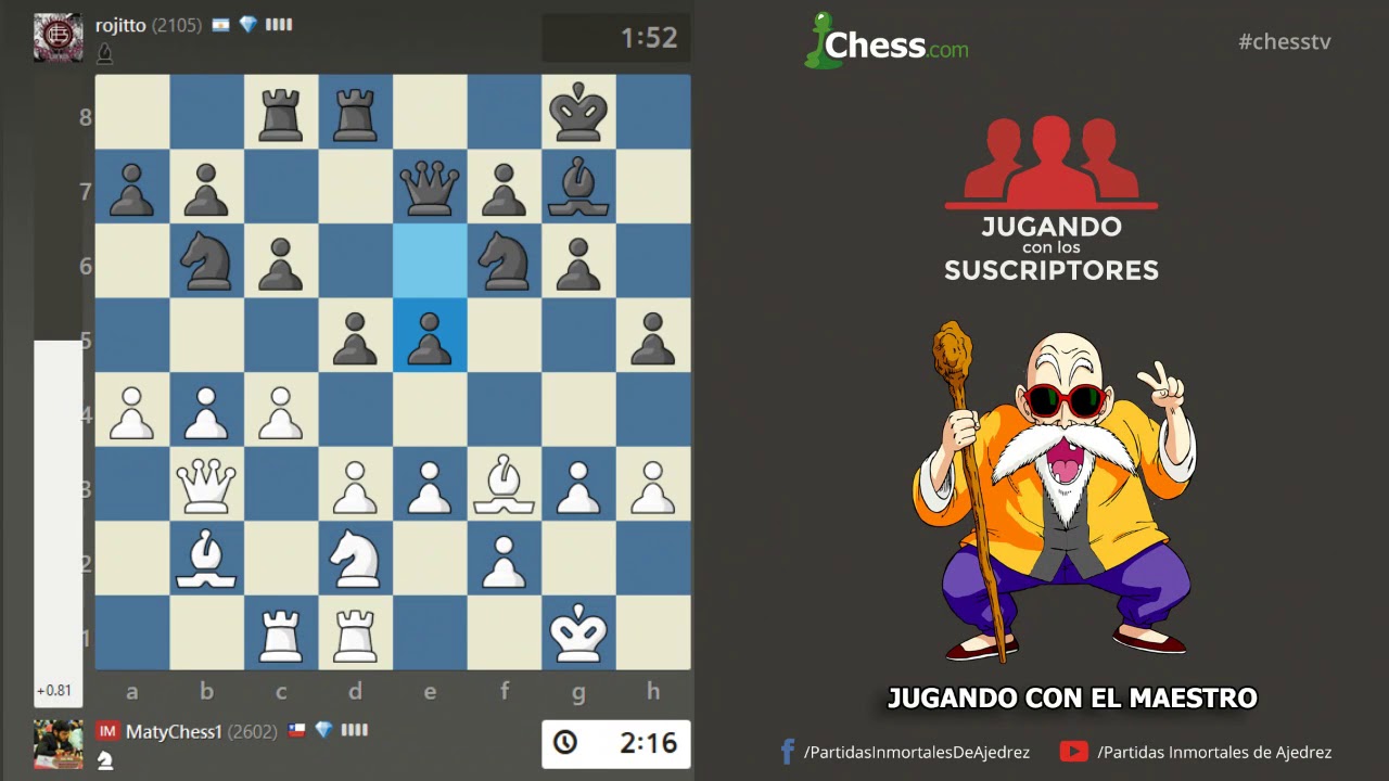 partidos de la copa america 2019 Jugando Ajedrez con el Maestro #6 | Maestro Internacional Matías Pérez