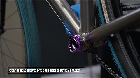 Bottom Bracket Install - Shimano Hollowtech II Crankset
