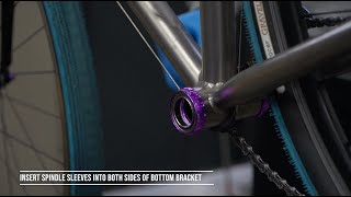 Bottom Bracket Install - Shimano Hollowtech Ii Crankset