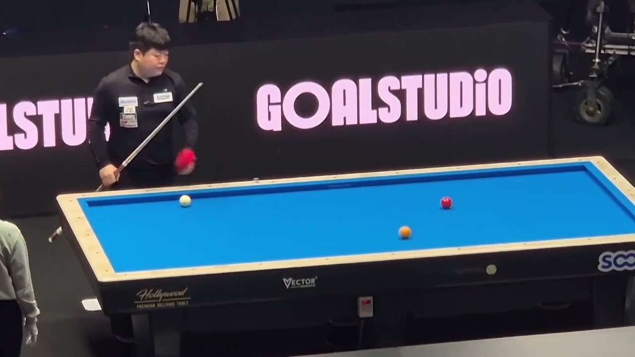 광주세계3쿠션당구월드컵준결승       CHO Myung Woo vs MERCKX Eddy   2025.11.9.                         광주빛고을체육관 