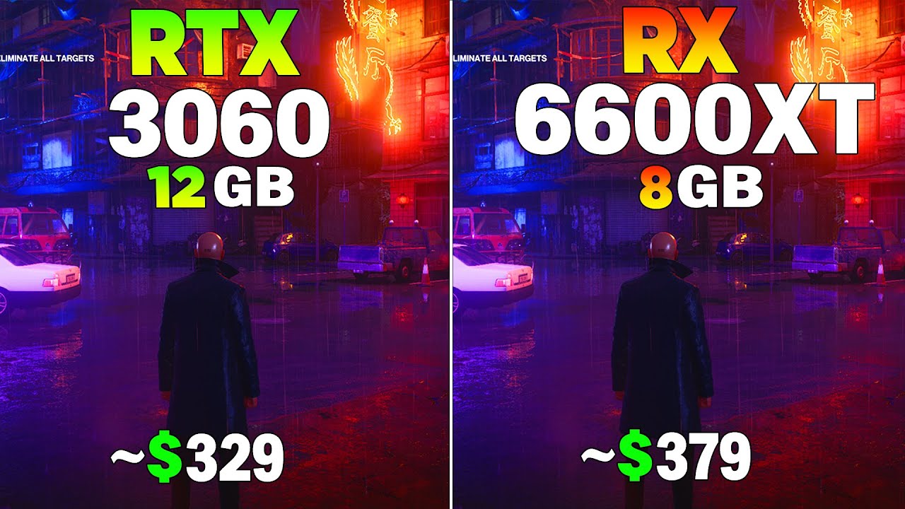 RTX 3060 vs RX 6600 XT - Test in 8 Games - YouTube
