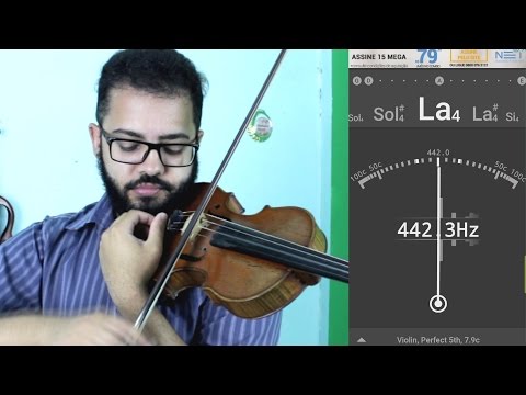 COMO AFINAR O VIOLINO DE UM JEITO SIMPLES | Aulas de Violino Online | Violino Didático