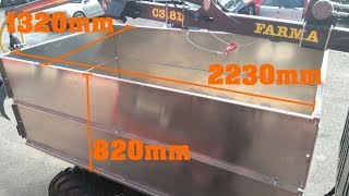 Logbullet | Woodchip Tipping Body first time prototype testing 08/2018