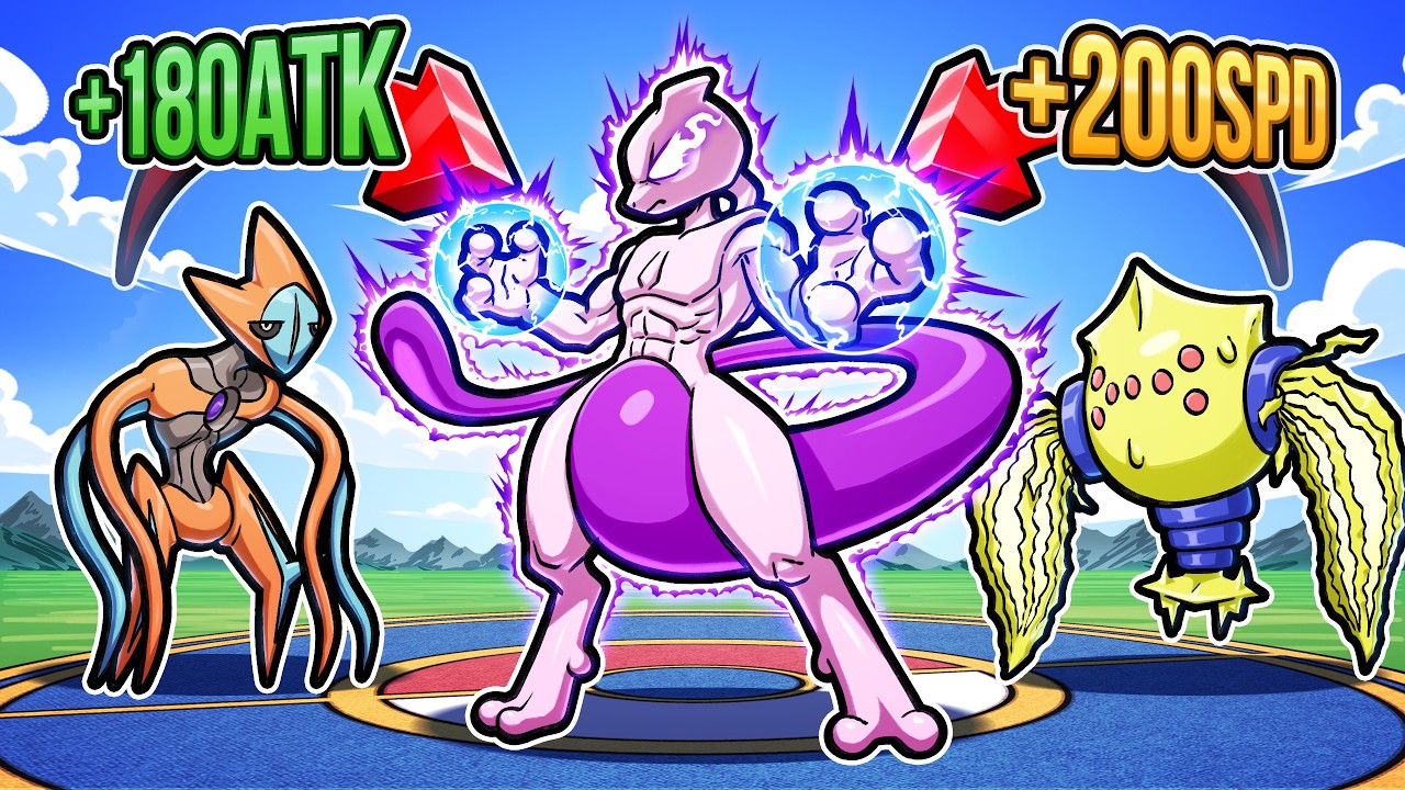 Choose Your Legendary Pokemon, BUT Steal The Others Stats!