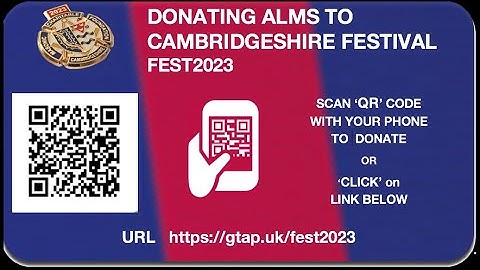 Donation with QR Code