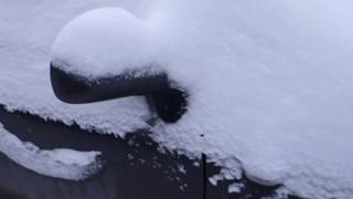 Toyota Auris. Завалило снегом. Едем в Юлмарт