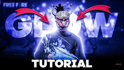 Free fire character glow effect tutorial || Free fire thumbnail tutorial || @BROTHERSARM