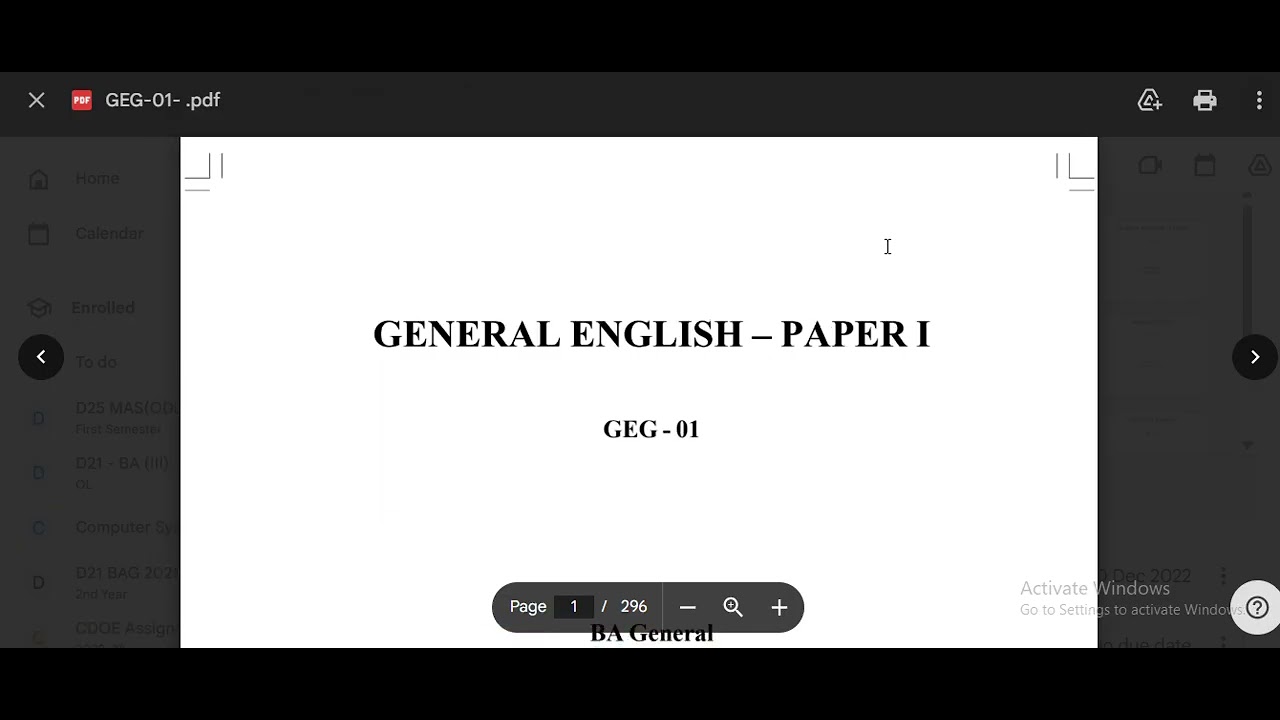 INTRODUCTION TO B.A GENERAL FROM DISTANCE MODE - JAMIA MILLIA ISLAMIA 
