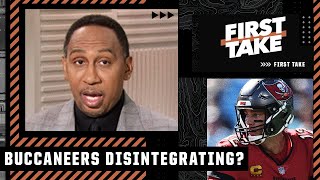 Stephen A. says the Buccaneers are 'threatening to disintegrate before our very eyes' 😳 | First Take