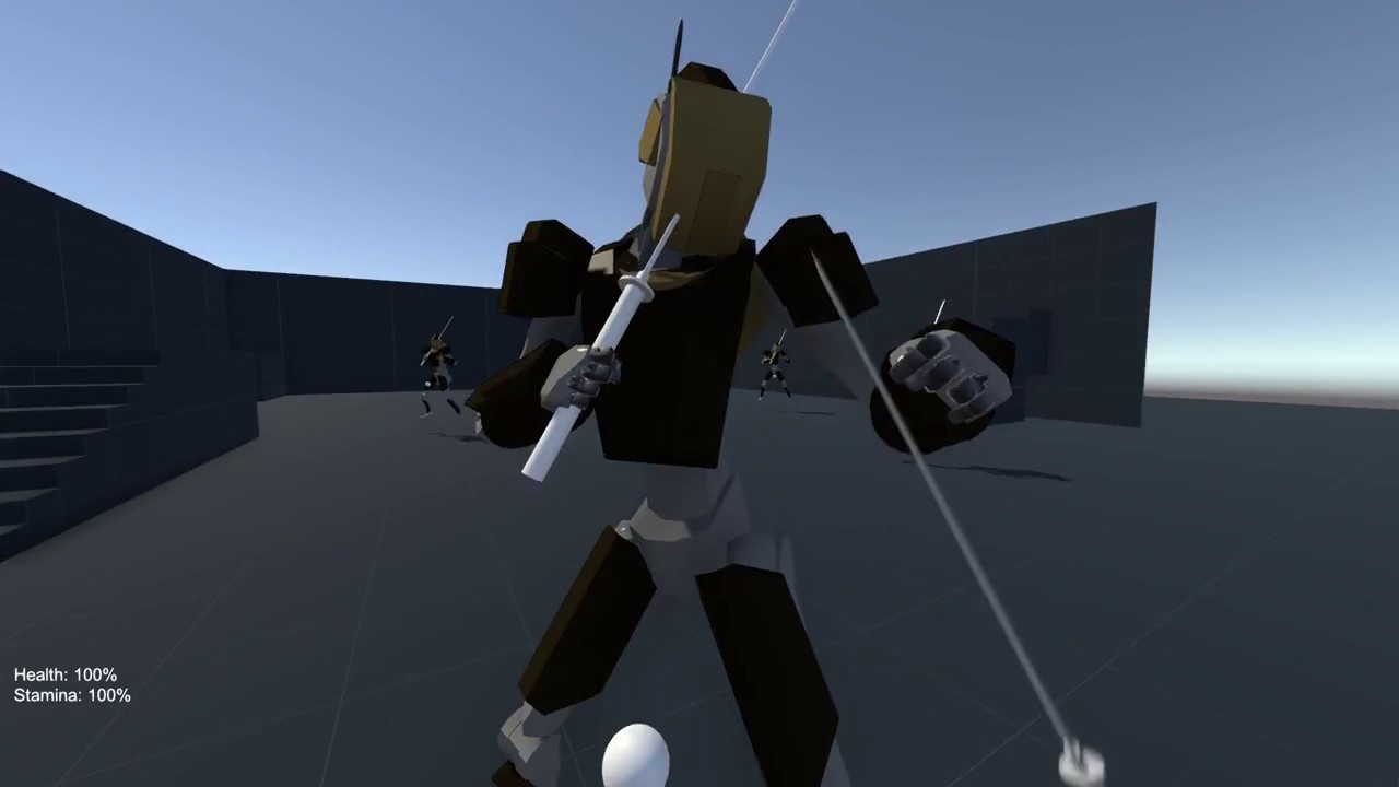 [Unity 3D] Combat "Focus Mode" Test - Technojuice Snapshot 06A4