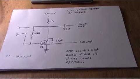 Simple 2 Pin Crystal Circuit !