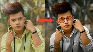 Sunglasses and background black or dark photo editing | Picsart and Lightroom tutorial. screenshot 5