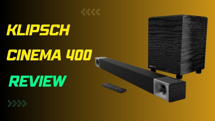 Klipsch Cinema 400 Soundbar Review: Immersive Audio Experience for ...