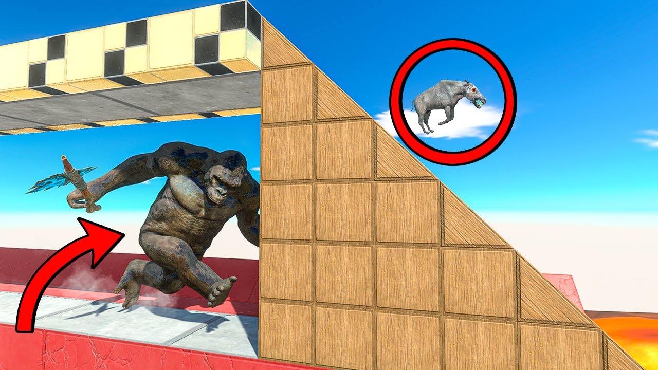 BE FAST in the KAIJU ESCAPE - Animal Revolt Battle Simulator