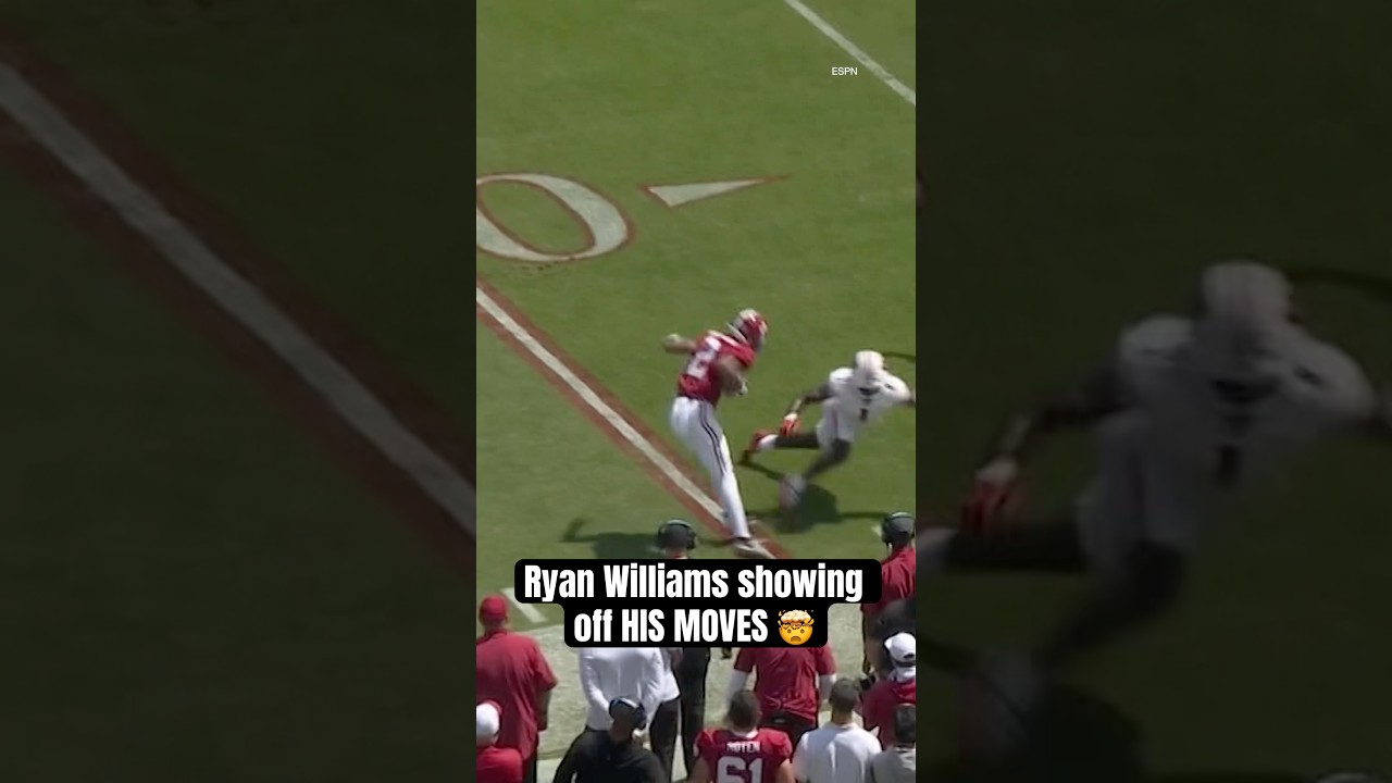 RYAN WILLIAMS BACK IN THE ENDZONE ‼️