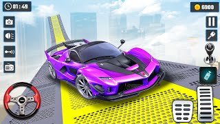 Extreme Stunt Car Race #01 - New Ramp Car Simulator 3d - Car Game Best Android Games #cargame screenshot 4
