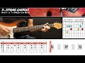 Major to minor  all 12 keys  guitar lesson  3 string chords