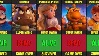 Super Mario Characters Alive or Dead