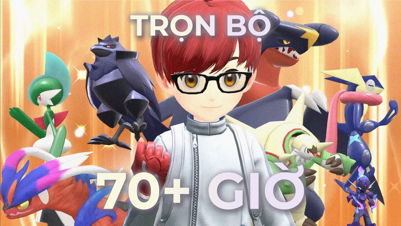 Trọn bộ phá đảo 100% POKEMON COMPASS Hardcore