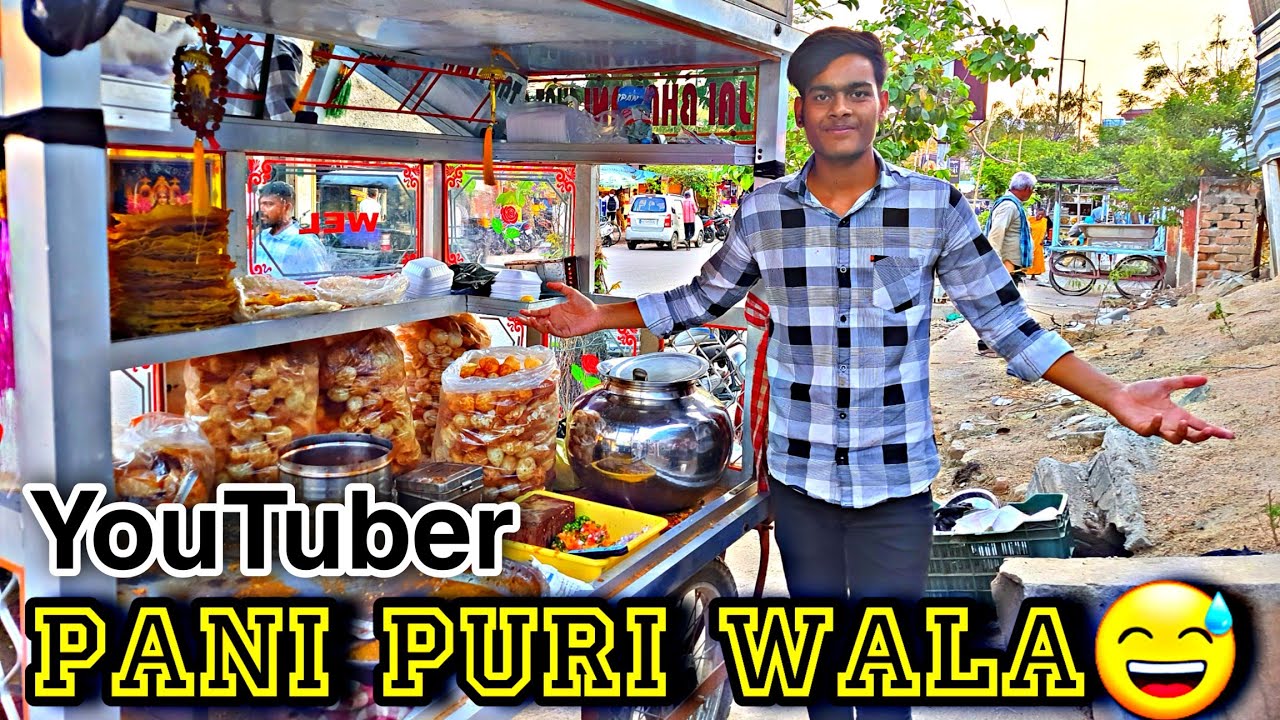 Raichur Pani Puri Shop 😍 Special Papat in Raichur || Manish Babu Vlogs