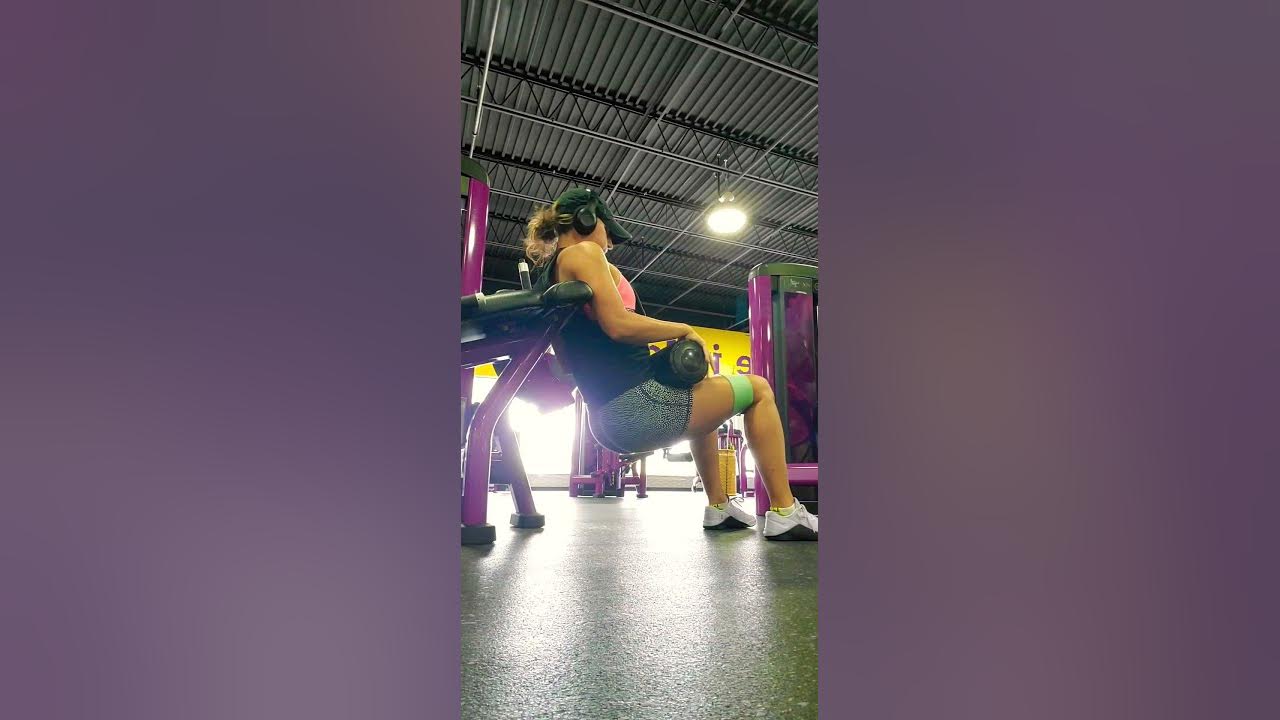 Hip thrusts with leg extension machine YouTube