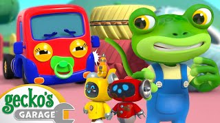 Ouch Watch Out, Baby Truck Geckos Garage Sing Along Song Truck Cartoons For Kids