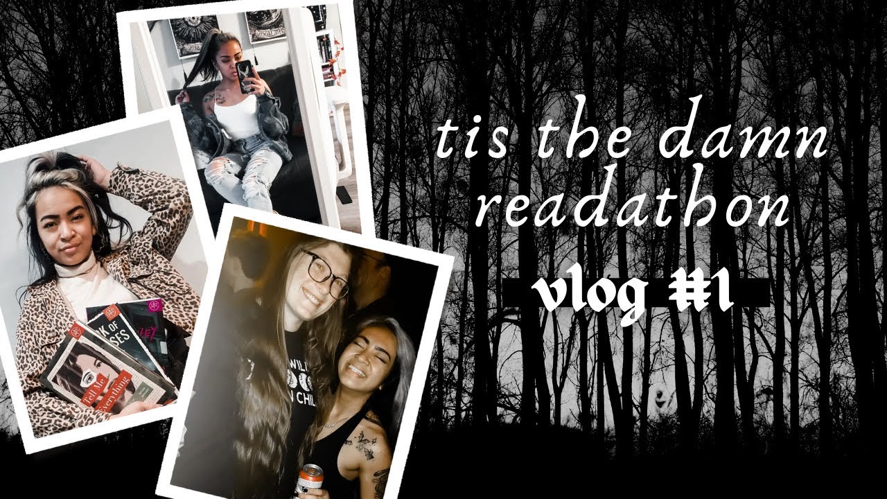 tis the damn readathon vlog #1 | concert, final acosf thoughts, & lots of honesty