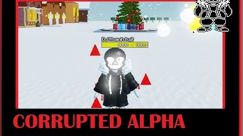 Showcase Corrupted Alpha Sans Event - Undertale Multiverse Timeline Battle