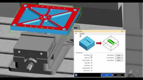 4. Edgecam Test Drive Milling Tutorial - Step 3 - Feature