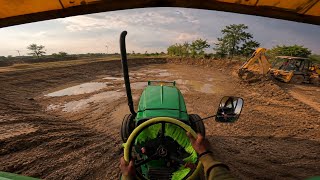 John Deere Tractor Trolley POV 4K 120FPS ASMR | Real Farming Experience Hyper view  screenshot 5