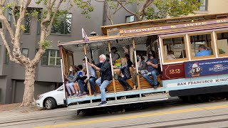 Powell-Hyde Cable Car 22 @ Hyde St & Lombard St San Francisco California