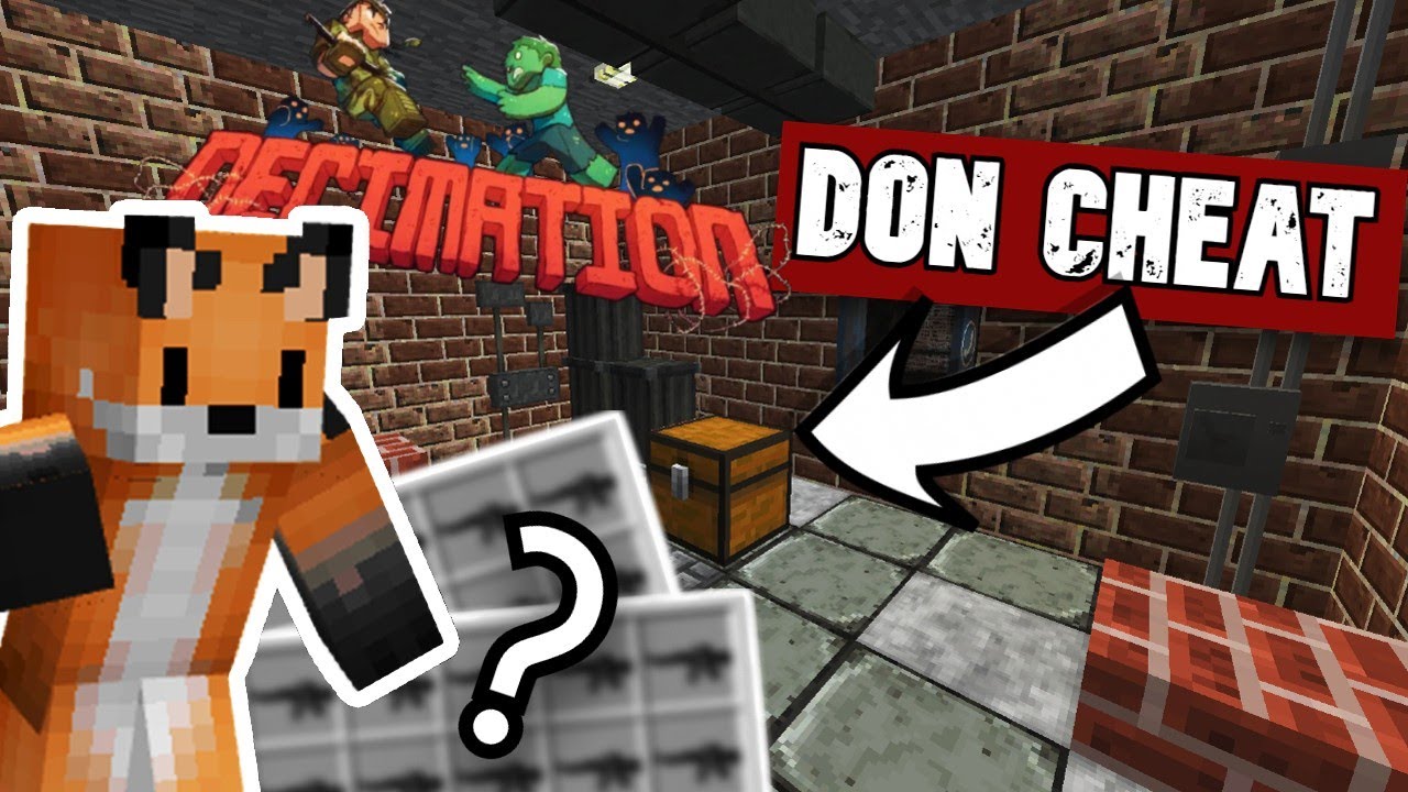 Un joueur m'a fait UN DON et... (MINECRAFT DECIMATION) - YouTube