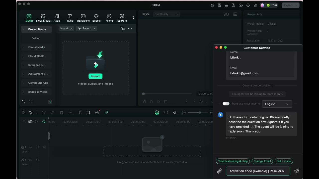 How to Contact Filmora Support team