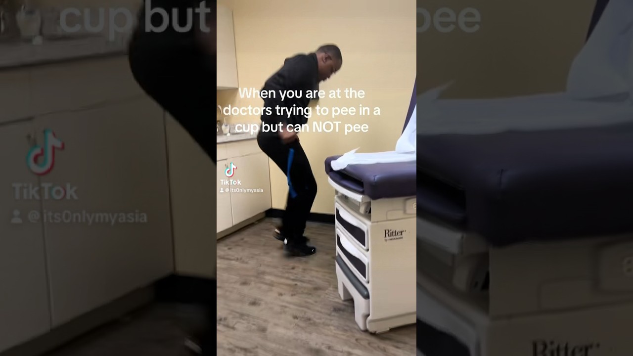 POV: когда не можешь пописать в стаканчик 