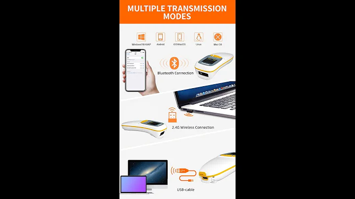 HC-300RS 1 MP POCKET 2D WIRELESS BARCODE SCANNER