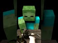 Russian Roulette Challenge | Minecraft Animation #shorts