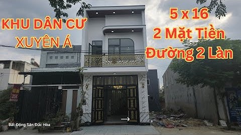 Ngay trung tâm Nhị Xuân,Cầu Lớn Hóc Môn. Nhà Đẹp 5x16 sổ hồng bao ngân hàng 2ty