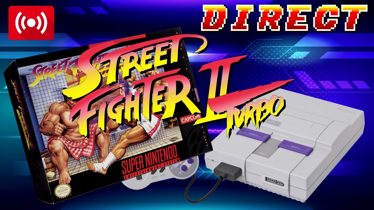 STREET FIGHTER II Turbo sur Super Nintendo [Direct] YouTube