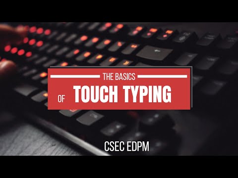 The Basics Of Touch Typing II EDPM