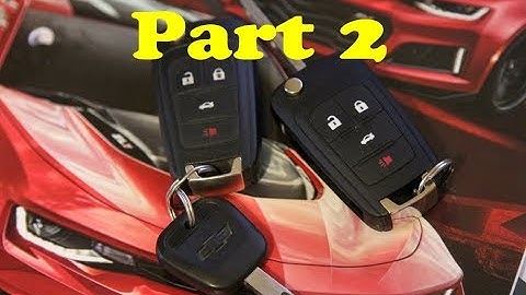 How to program Chevrolet Keyfob Key fob for 2011 - 2015 Camaro Equinox Avalanche