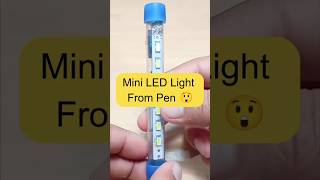 DIY Pocket Pen Light 🔋 Easy Science Project for Beginners #viralshorts #diy #ledlights #viralposts