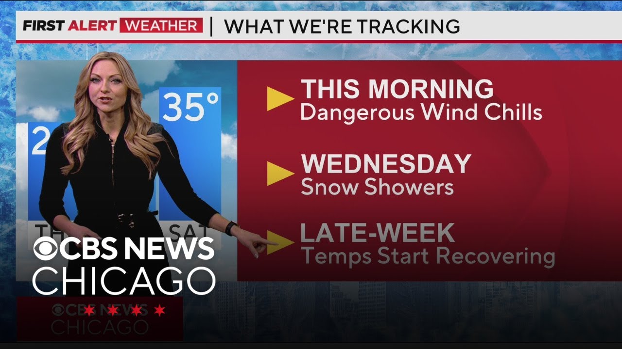 Arctic cold continues Tuesday in Chicago with below-zero wind chills ...