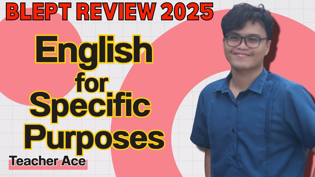 BLEPT Review 2025 | English for Specific Purposes | Teacher Ace